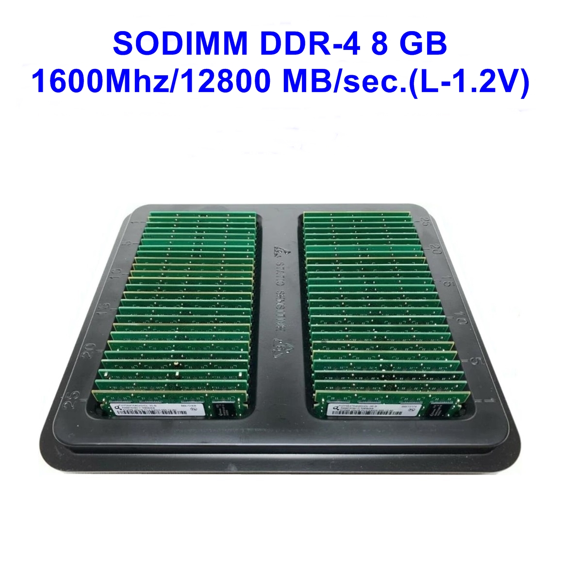 SODIMM DDR-4 8 GB 1600Mhz/12800 MB/sec.(L-1.2V)