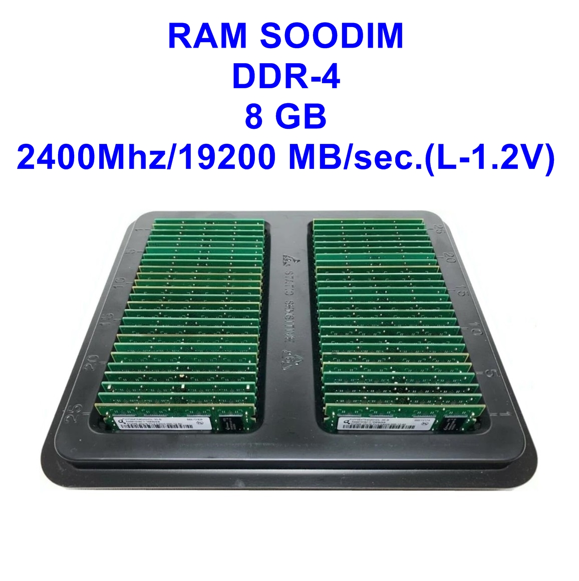 SODIMM DDR-4 8 GB 2400Mhz/19200 MB/sec.(L-1.2V)