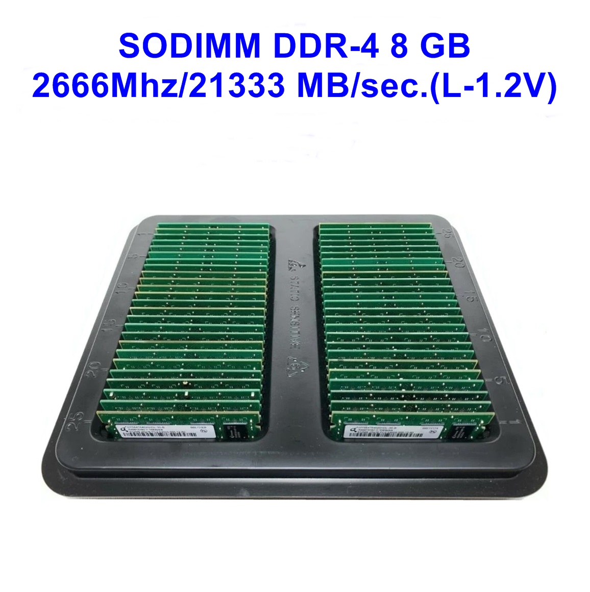 SODIMM DDR-4 8 GB 2666Mhz/21333 MB/sec.(L-1.2V)