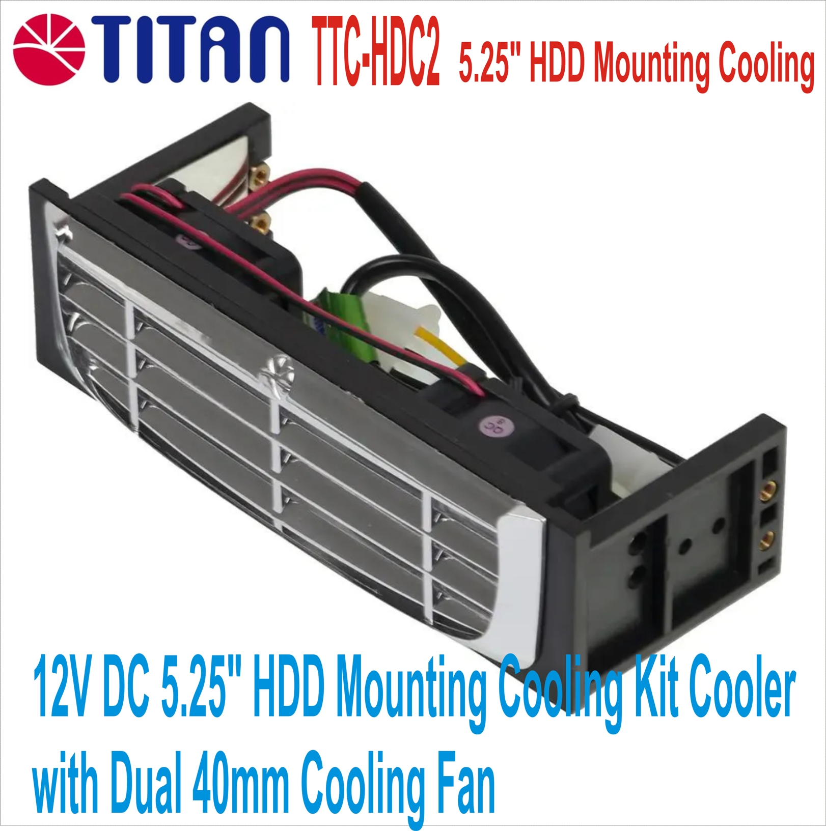 TITAN TTC-HDC2 (HARD DRIVE COOLING 5.25“)