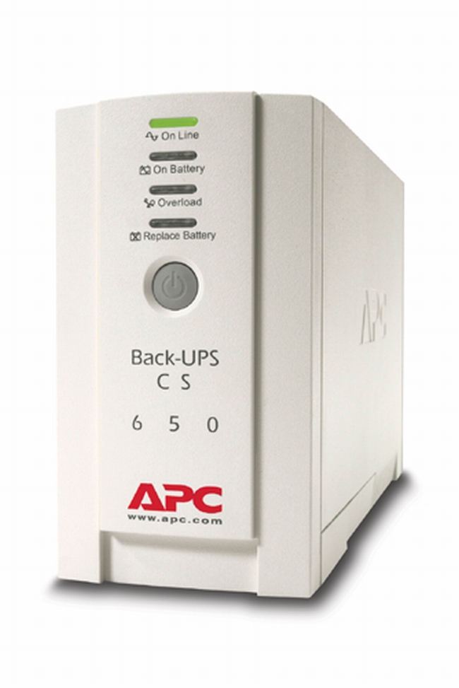 UPS 650VA APC Back-UPS USB or serial connectivit