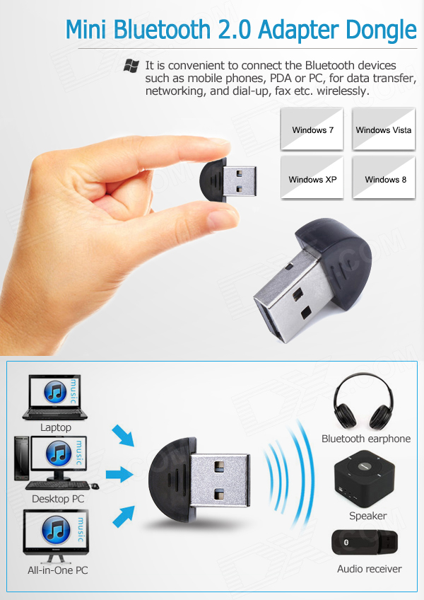 USB Bluetooth V2.0 Dongle MKTECH