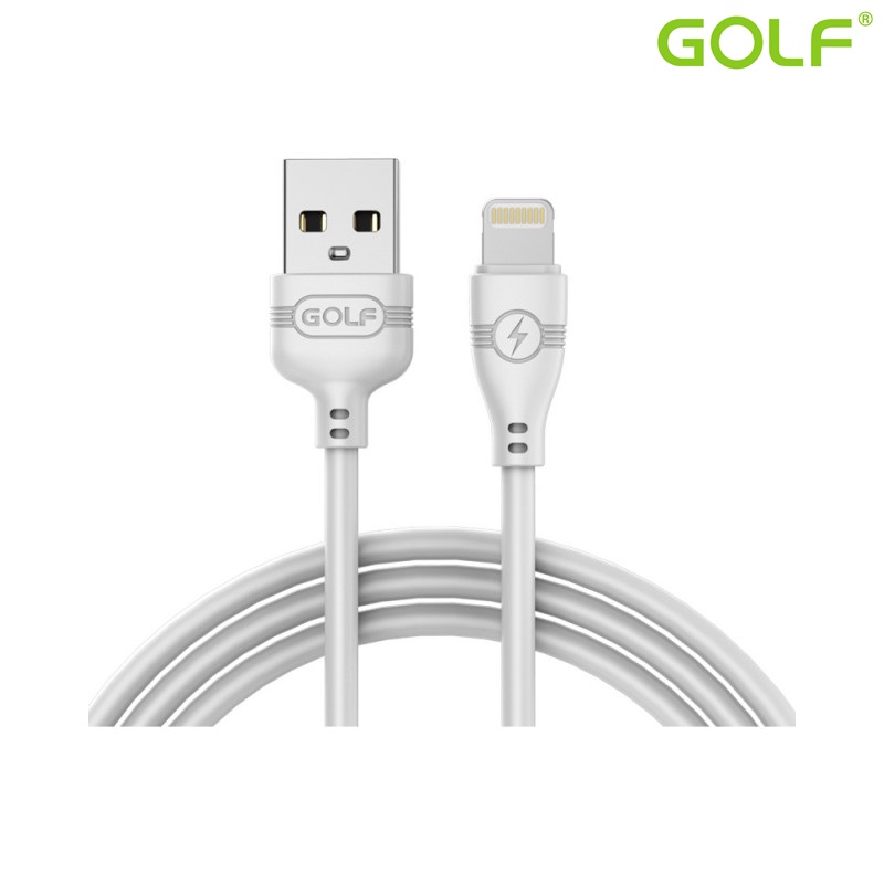 USB male-Apple Lightning 1m/2А Golf WineGlas W