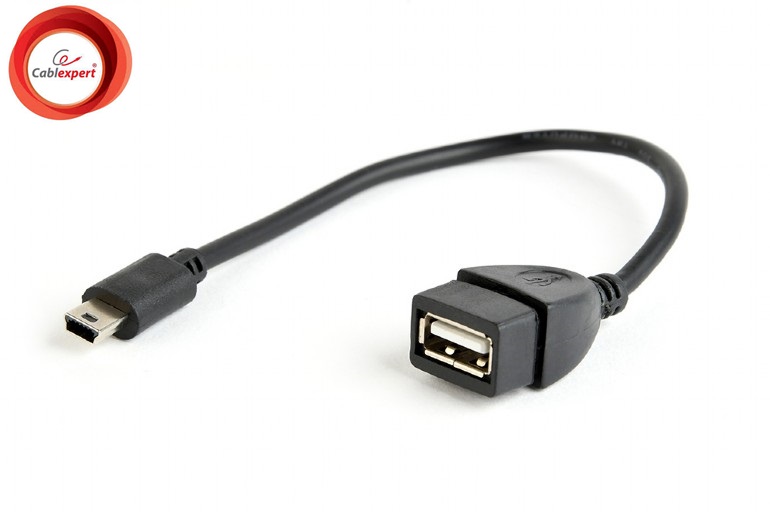 USB OTG AF to Mini-BM,0.15 m,Cablexpert