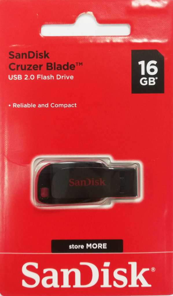 USB памет 16GB SanDisk Cruzer Blade
