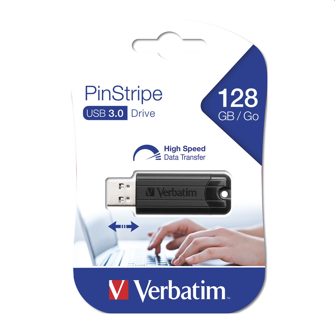 USB памет128GB Verbatim Store`N`Go 3.0 Hi-Speed