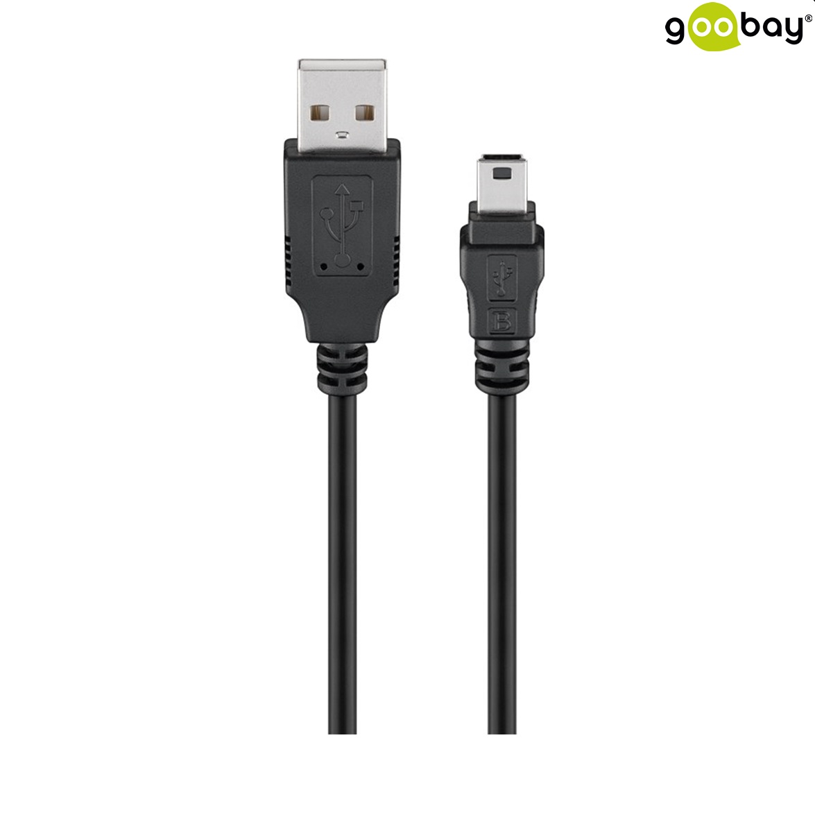 USB2.0 A Male > 5-pin Mini B Male 2.00m GOOBAY