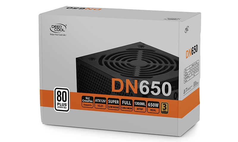 Захранващ блок 650W (DeepCool DP-230EU-DN650)