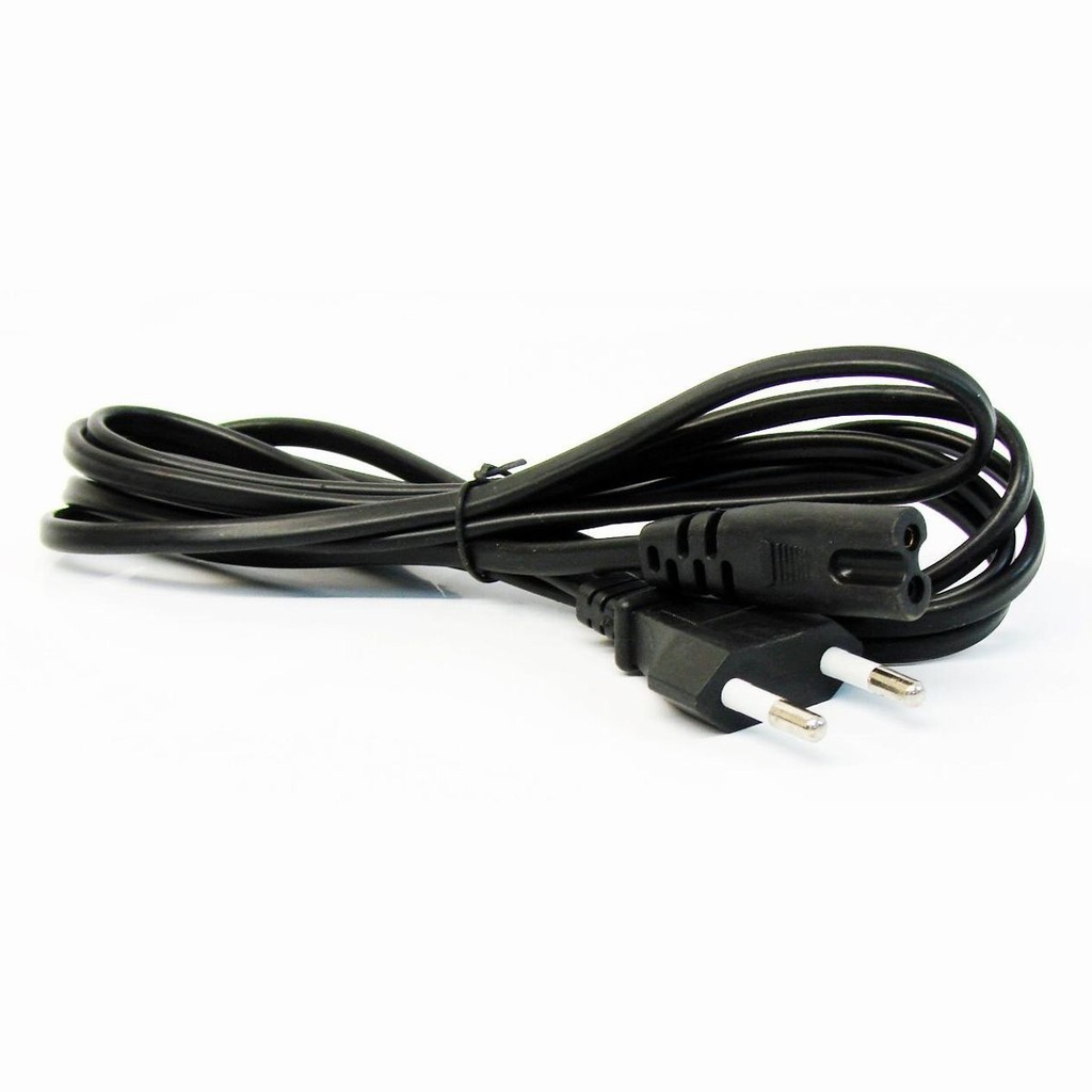 Захранващ кабел Gembird 2 pin/1.5m (касетофон)